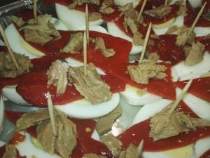 Bar Bodega en Azuqueca de Henares, Guadalajara atun pimiento huevo cocido